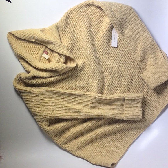 ANTHROPOLOGY Pilcro Luna Pointelle Ivory Knit Sweater - Picture 15 of 15